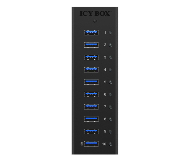 ICY BOX HUB USB 3.0 - 10x USB 3.0 IB-AC6110 - 622620 - zdjęcie